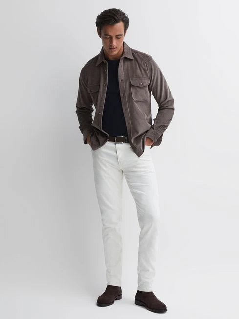 Reiss Chocolate Tenor Leather Chelsea Boots 3 Reiss Chocolate Tenor Leather Chelsea Boots - Image 2