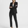 Reiss Black Haisley Petite Single Breasted Blazer