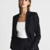 Reiss Navy Haisley Single Breasted Blazer