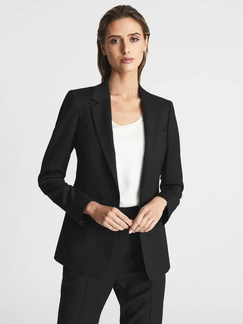 Reiss Black Haisley Single Breasted Blazer 3 Reiss Black Haisley Single Breasted Blazer