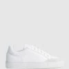 Reiss White Ashley Leather Trainers -Style Trend Shop M89 602s