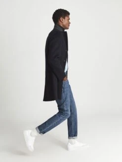 Reiss White Ashley Leather Trainers -Style Trend Shop M89 602s4