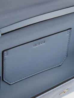 Reiss Powder Blue Delphine Diamanté Buckle Satin Clutch 14 Reiss Powder Blue Delphine Diamanté Buckle Satin Clutch -Style Trend Shop N4X874s6