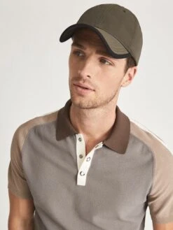 Reiss Green/Black Eagle Golf Baseball Cap -Style Trend Shop T42 113s6