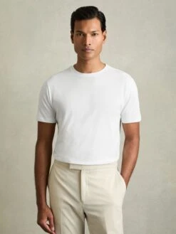 Reiss White Bless 3 Pack Crew Neck T-Shirts -Style Trend Shop T55099s2