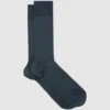 Reiss Airforce Blue Fela Ribbed Socks -Style Trend Shop T94 127s