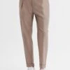 Reiss Fawn Brighton Pleat Front Trousers 1 Reiss Fawn Brighton Pleat Front Trousers -Style Trend Shop U00 954s