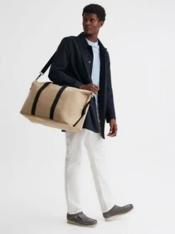 Reiss Sand Rains Weekend Bag -Style Trend Shop U12707s6