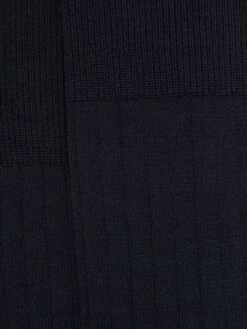 Reiss Navy Fela Ribbed Socks -Style Trend Shop U49 334s4