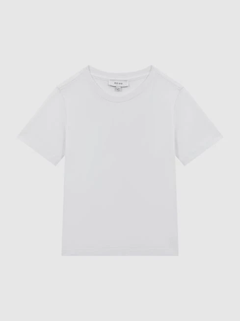 Reiss White Bless Senior Crew Neck T-shirt 4 Reiss White Bless Senior Crew Neck T-shirt - Image 2
