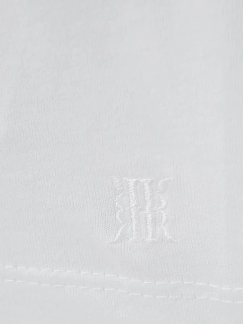 Reiss White Bless Senior Crew Neck T-shirt 9 Reiss White Bless Senior Crew Neck T-shirt - Image 7