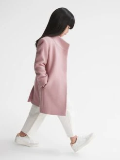 Reiss Pink Kia Senior Wool Blend Coat 17 Reiss Pink Kia Senior Wool Blend Coat -Style Trend Shop U77085s7