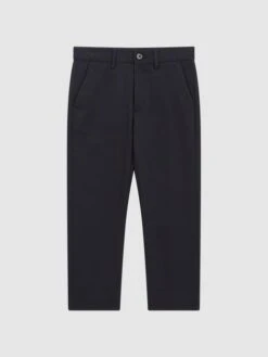 Reiss Navy Eastbury Senior Slim Fit Chinos -Style Trend Shop U79587s2