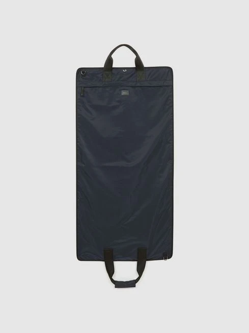Reiss Dark Navy Callum Nylon Webbing Suit Bag 6 Reiss Dark Navy Callum Nylon Webbing Suit Bag - Image 4