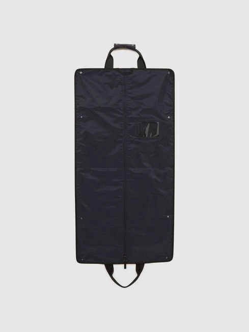 Reiss Dark Navy Callum Nylon Webbing Suit Bag 7 Reiss Dark Navy Callum Nylon Webbing Suit Bag - Image 5