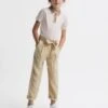 Reiss Camel Joanie Senior Paper Bag Cargo Trousers -Style Trend Shop U93 045s