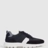 Reiss Navy Evo Lite Running Trainers -Style Trend Shop U98 947s