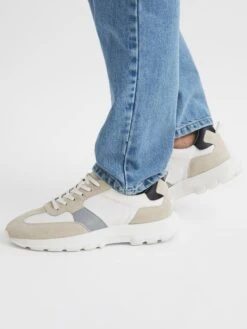 Reiss White Evo Lite Running Trainers -Style Trend Shop U98948s3