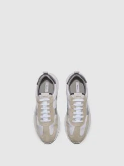 Reiss White Evo Lite Running Trainers -Style Trend Shop U98948s4