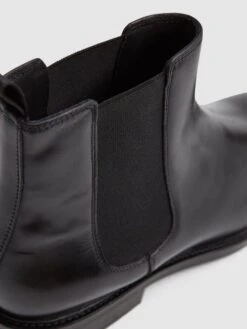 Reiss Black Tenor Leather Chelsea Boots 10 Reiss Black Tenor Leather Chelsea Boots -Style Trend Shop U99254s3